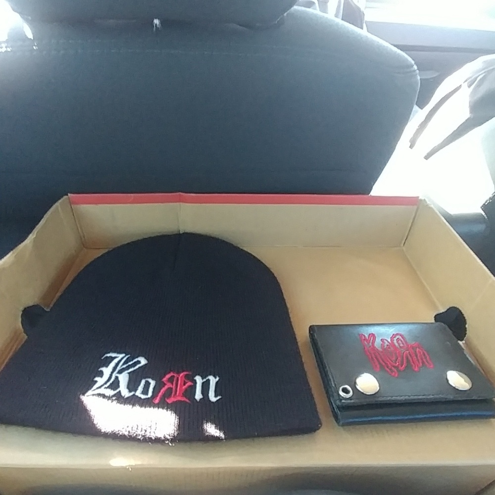 Korn Band Tour Beanie & Wallet